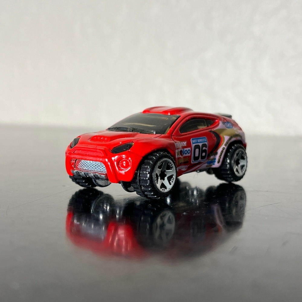 Hot Wheels Toyota RSC 1:64 Red Rally Racing 06 Concept Car Miniature